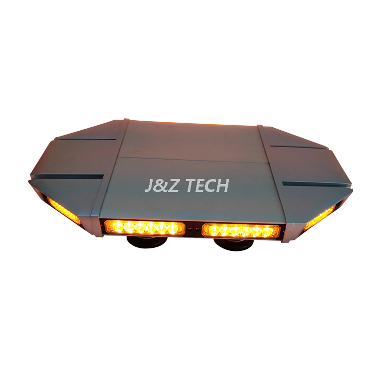 Mini barre lumineuse LED à montage magnétique sur le toit du véhicule personnalisable