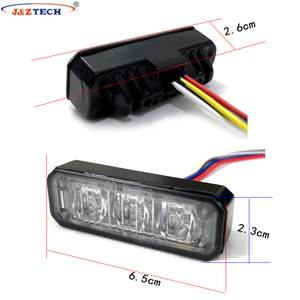 Lumière stroboscopique à LED étanche pour moto super 3 watts