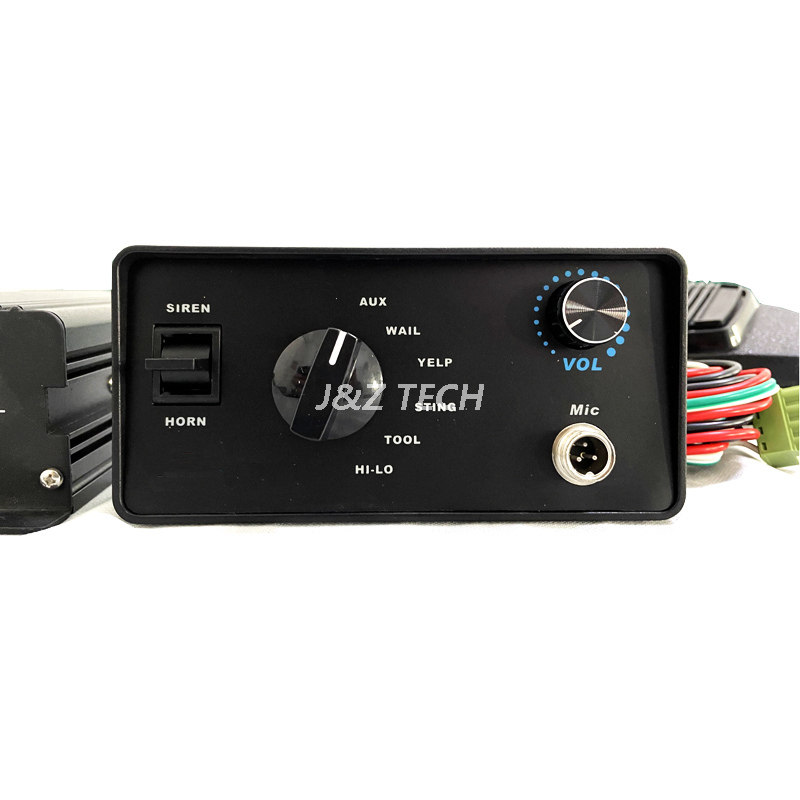 Amplificateur de sirène à double tonalité 100 watts ou 200 watts de haute qualité 